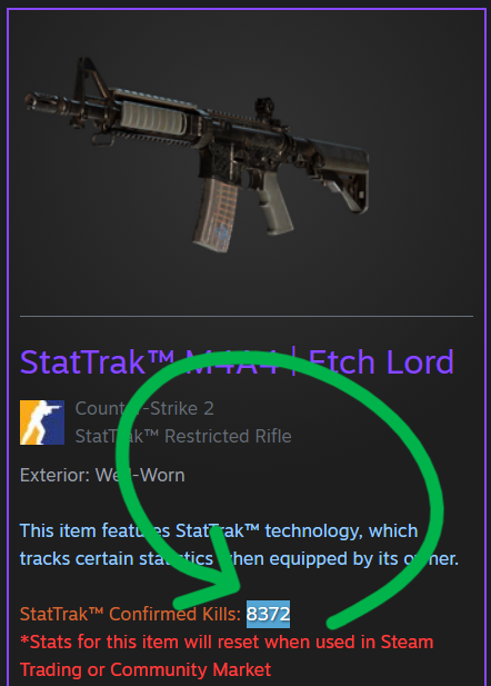 CS2 StatTrak Boost (x5000)